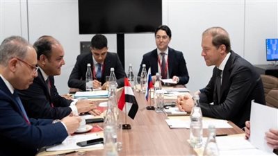 وزير التجارة يبحث مع كبري الشركات الروسية العاملة في مجالات الشحن فرص التعاون المشترك (صور)