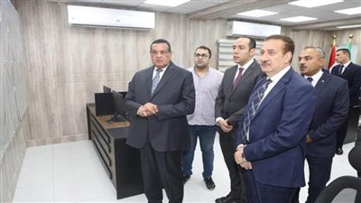 وزير التنمية المحلية يصل المنوفية لافتتاح عدد من المشروعات (صور)