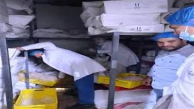 ضبط 845 كجم لحوم ودجاج وجمبري فاسد وتحرير 17 محضرا بالشرقية