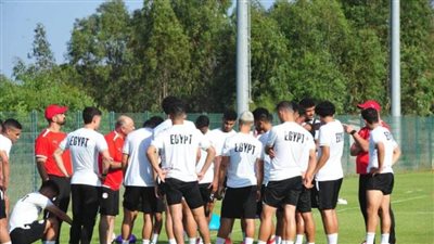 المنتخب الأوليمبي يتدرب فى الرباط بحضور السفير استعدادا لودية الكونغو الثلاثاء 
