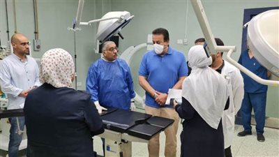 وزير الصحة يتفقد مستشفي الضبعة المركزي للتأكد من جاهزيتها