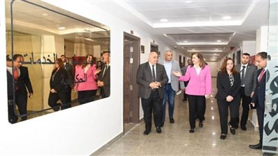 وزيرة التخطيط تتفقد مبنى المعهد القومي للحوكمة والتنمية المستدامة بمقره الجديد (صور)