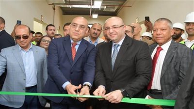 وزير الإسكان ومحافظ بني سويف يفتتحان مشروع إعادة إنشاء معرض شباب مصر (صور)