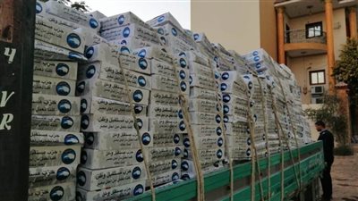  حزب مستقبل وطن يوزع مليون كرتونة مواد غذائية