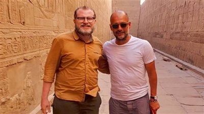 جوارديولا يزور منطقة جبل السلسلة الآثرية بمدينة كوم أمبو في أسوان