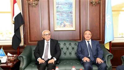 وزير التربية والتعليم يزور محافظة الإسكندرية لمتابعة انتظام سير امتحانات الثانوية العامة بالمحافظة (صور)