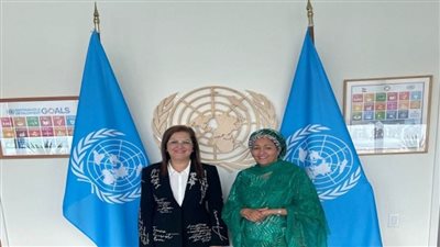 وزيرة التخطيط تبحث سبل التعاون مع نائبة الأمين العام للأمم المتحدة 