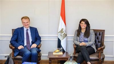 وزيرة التعاون الدولي تلتقي المستشار الخاص للمفوض السامي لمنظمة الأمم المتحدة لشئون اللاجئين (صور)