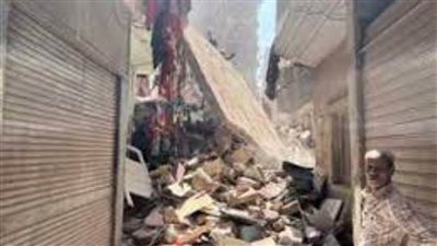 النيابة العامة تباشر التحقيقات في واقعة انهيار عقار بحدائق القبة