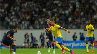 التعادل السلبي يحسم مواجهة نصر «رونالدو» وباريس سان جيرمان الودية