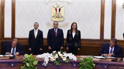 مصطفى مدبولي يلتقي رئيس شركة 