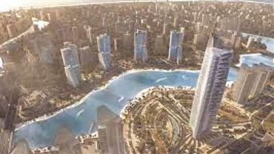 رئيس الوزراء يتجول بمنطقة أبراج الداون تاون بالعلمين الجديدة