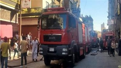 إصابة 4 من أسرة واحدة في حريق بالسويس