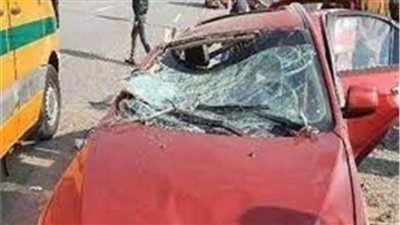 مصرع شقيقين وإصابة والديهما بإصابات بالغة في حادث انقلاب سيارة ملاكي بالدقهلية