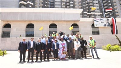 وزيرة الإسكان الكاميرونية وسفير الكاميرون بالقاهرة يزوران مشروعات تطوير 