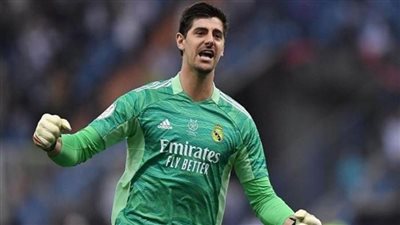  ريال مدريد يعلن إصابة كورتوا بالرباط الصليبي