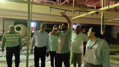 رئيس هيئة قصور الثقافة يتفقد أعمال تطوير قصر ثقافة مرسى مطروح 