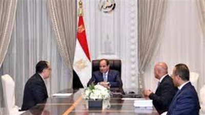 السيسي يوجه بتوطين الصناعة وتعميق التصنيع المحلي في مجالات النقل المختلفة