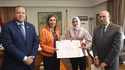 وزيرة الثقافة:  الوزارة تقدم كافة أوجه ‏الدعم والرعاية ‏للموهوبين والمبدعين