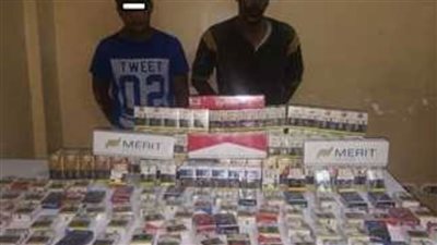 ضبط 37 ألف عبوة سجائر ومعسل مجهولة المصدر فى حملات تموينية بالقليوبية