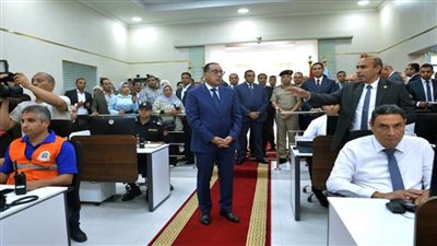 رئيس الوزراء يشهد الافتتاح والتشغيل التجريبي لمركز السيطرة للشبكة الوطنية للطوارئ والسلامة العامة بالقاهرة (صور)