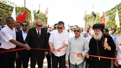 افتتاح دير مارجرجس المجمع ودير الأنبا بسنتاؤس بعد الانتهاء من ترميمهما