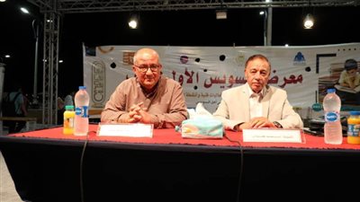 مسيرة محمد بغدادي في معرض السويس للكتاب