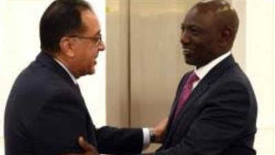 رئيس الوزراء يتفقد المستشفى القبطى فى كينيا