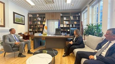 وزيرة الهجرة تبحث مع وزير الداخلية القبرصي تعظيم التعاون المشترك في ملف الهجرة والمهاجرين