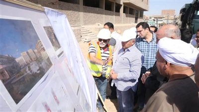 وزير النقل يتابع انطلاق أعمال تنفيذ الخط الثالث لشبكة القطار الكهربائي السريع (صور)