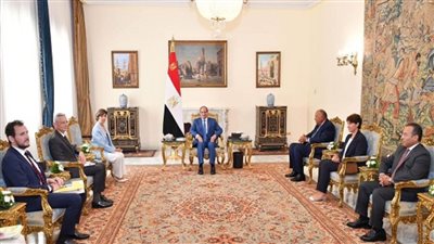 الرئيس السيسي يستقبل وزيرة خارجية فرنسا 