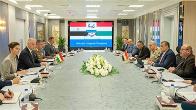 وزير الدولة للإنتاج الحربي يستقبل وزير دفاع المجر لبحث تعزيز سبل التعاون المشترك بين الجانبين  