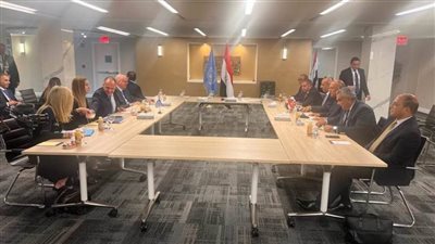  استكمالا لسلسلة لقاءاته على هامش اجتماعات الجمعية العامة للأمم المتحدة.. شكري يلتقي نظيره اليوناني