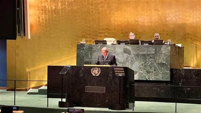 وزير الخارجية يُلقي بيان مصر أمام الجمعية العامة للأمم المتحدة