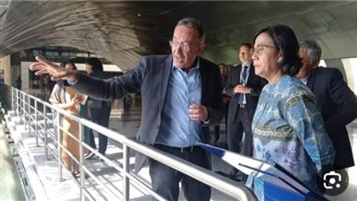 رئيس اللجنة العسكرية لحلف الناتو ووزيرة مالية إندونيسيا يزوران المتحف القومي للحضارة