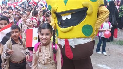 مدارس الغربية تتزين في أول أيام العام الدراسي الجديد