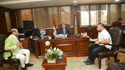 في لقائه الأسبوعي محافظ الغربية يلتقي بأعضاء مجلسي النواب والشيوخ لبحث مطالب المواطنين