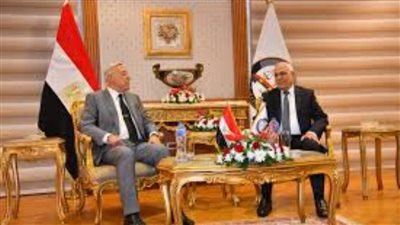 بحث التكامل القضائي في اجتماع النائب العام ورئيس المحكمة الدستورية العليا