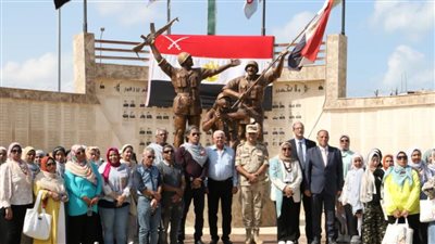 الكتيبة101 تستقبل فتيات المحافظات الحدودية ضمن زيارات ملتقى 