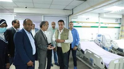 وزير الصحة يوجه بتوفير المستلزمات الطبية اللازمة لإنهاء قوائم الانتظار بمستشفى القلب واحلال وتجديد 3 ماكينات غسيل كلوي بمستشفى المحلة العام