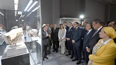 رئيس الوزراء يشهد افتتاح المتحف اليوناني الروماني بعد الترميم