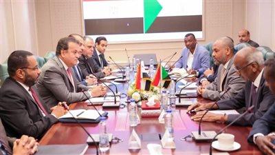 وزير الصحة يلتقي نظيره السوداني لبحث تعزيز سبل التعاون في القطاع الصحي