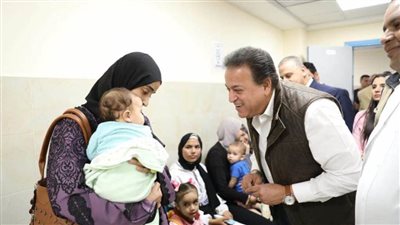 وزير الصحة ومحافظ سوهاج يتفقدان مستشفى جهينة المركزي