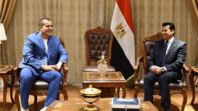 وزير الرياضة يستقبل رئيس الاتحاد الدولى للملاكمة