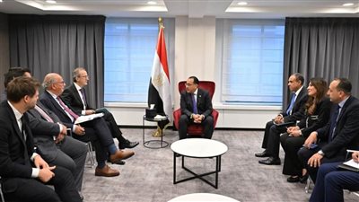  رئيس الوزراء يلتقي الرئيس التنفيذي لشركة 