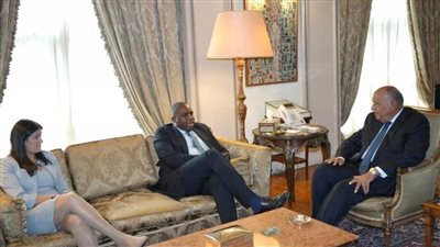 شكري يلتقي وزيري الخارجية والتنمية الدولية بحكومة الظل عن حزب العمال المعارض بمجلس العموم البريطاني