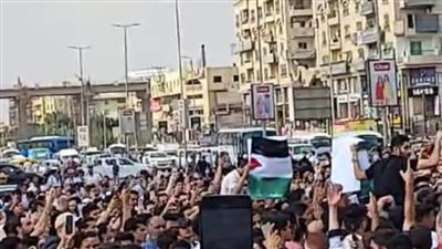 استجابة واسعة لدعوة الرئيس السيسي.. مظاهرات تضامنية حاشدة بالجيزة واكتوبر تأييداً لموقف الرئيس من غزة « فــيــديــو».