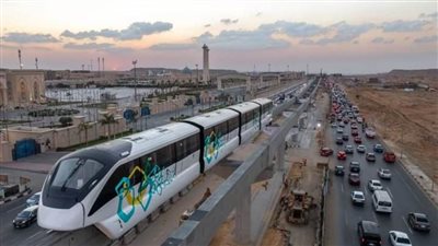 تحويلات مرورية بمحور المشير طنطاوي لتنفيذ أعمال المونوريل