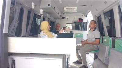 لليوم الثالث على التوالي استمرار تشغيل سيارات الخدمات التكنولوجية المتنقلة بدمنهور تيسيرا على المواطنين