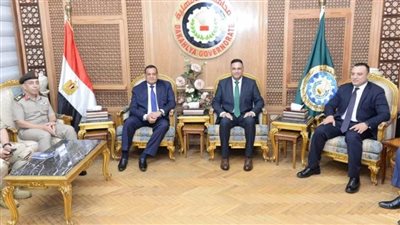 وزير التنمية المحلية يصل إلى الدقهلية لافتتاح وتفقد عدد من المشروعات التنموية والخدمية